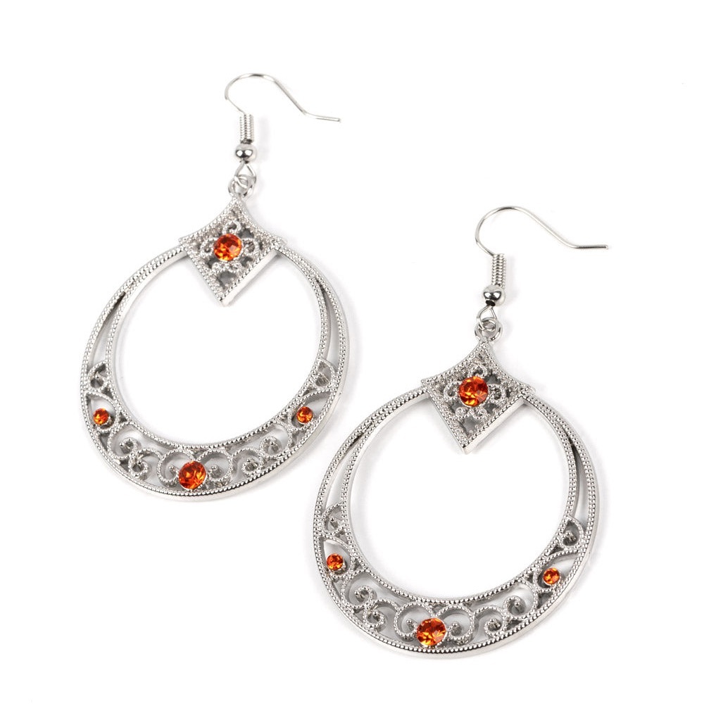 Paparazzi Royal Resort Orange Earring P5WH-OGXX-182XX